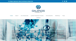 Desktop Screenshot of galenosresearch.com